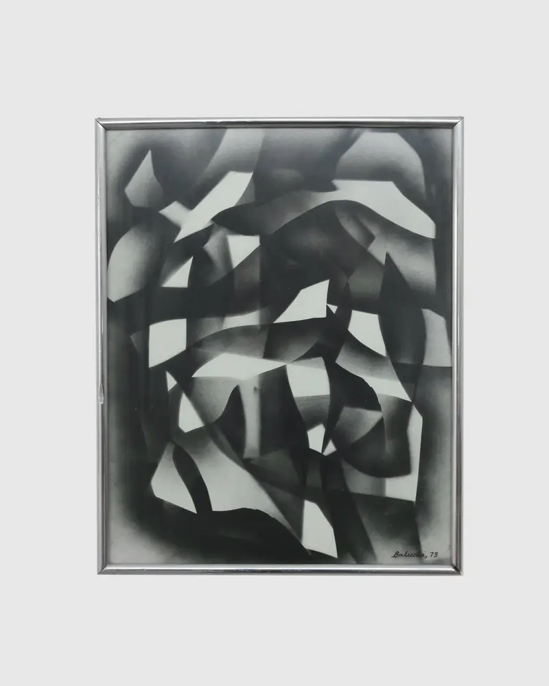 Abstract Composition, Signed 1973
