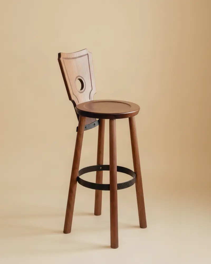 Brutalist Bar Stool