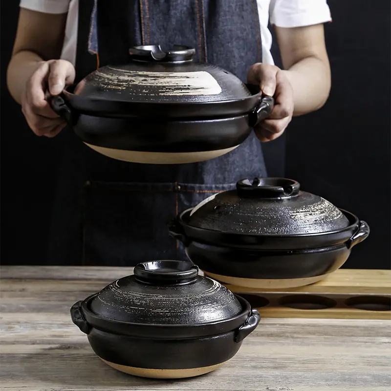 Cocotte en grès multifonction