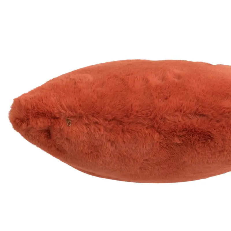 Coussin en polyester orange