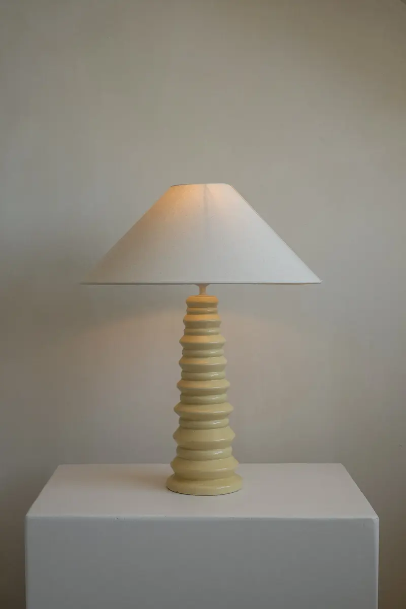 French Ceramic Table Lamp