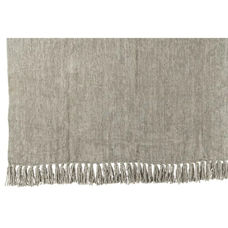 Plaid chenille polyester vert