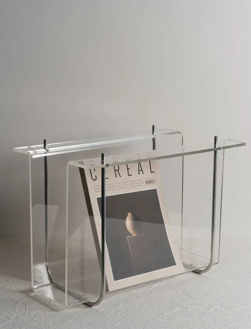 Plexi Magazine Rack