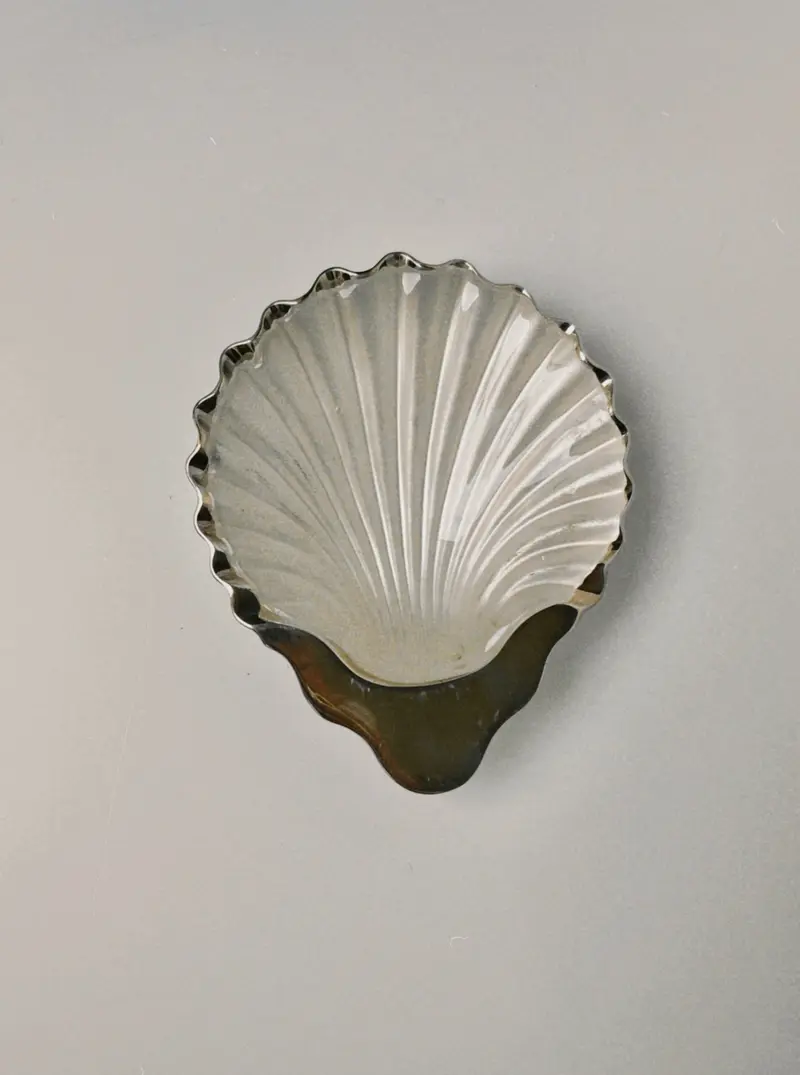 Silver Shell Shaped Dish