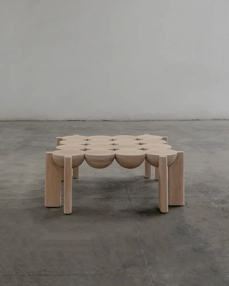 Solid Oak Coffee Table - BLEO Series