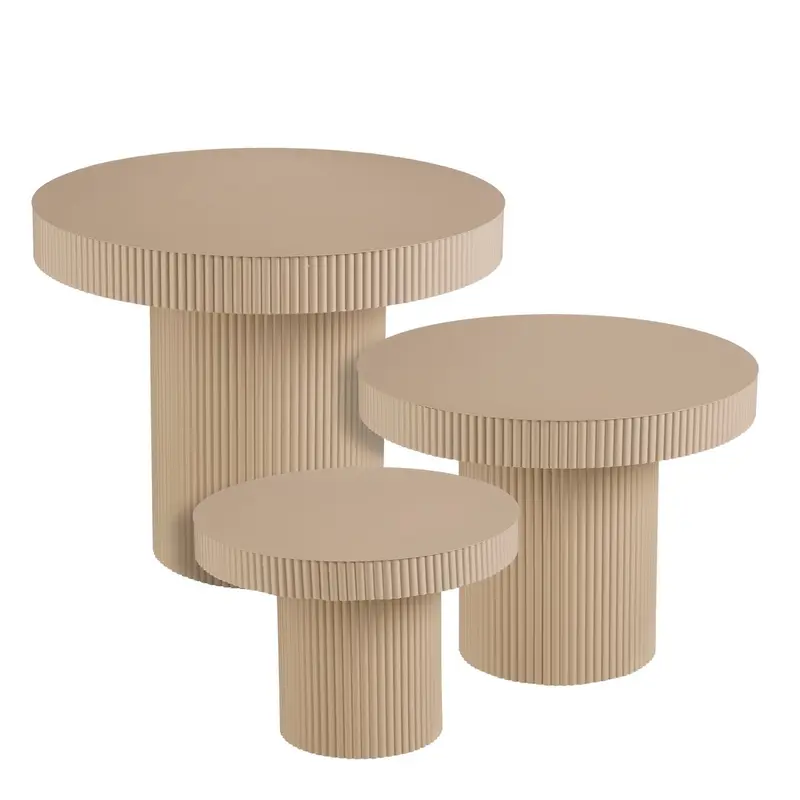 Table d'appoint Lux Marron clair